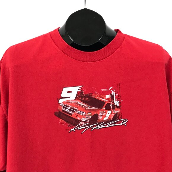 Chase Authentics Graphic Print Racing T-Shirt Size XL NASCAR #9 Kasey Kahne Fan - Picture 2 of 12